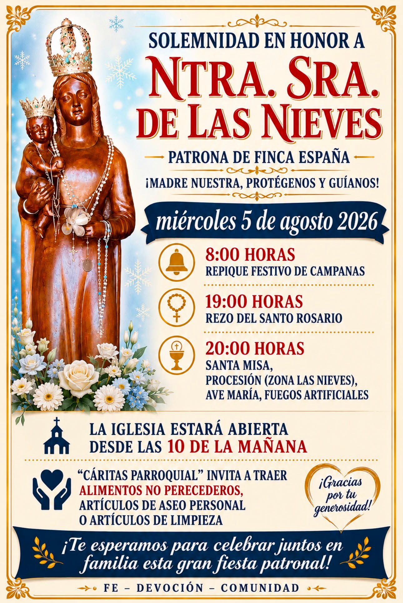 MisaSolemneNSraNieves2026
